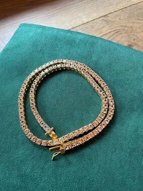 Dorsey Crystal Tennis Necklace